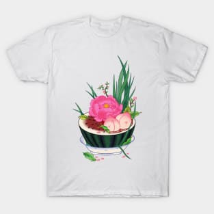 Minhwa: Fruits with Peony C Type T-Shirt